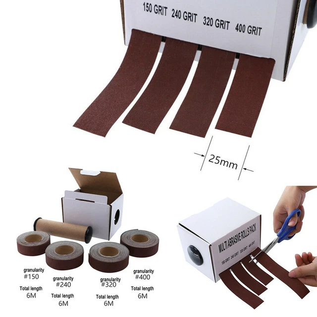 Papel de lija de alta calidad papel emery abrasivo piezas de tela universal