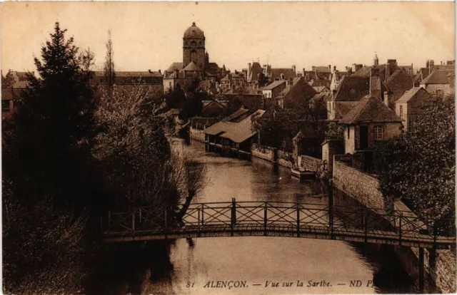 CPA ALENCON - Vue sur la Sarthe (355291)