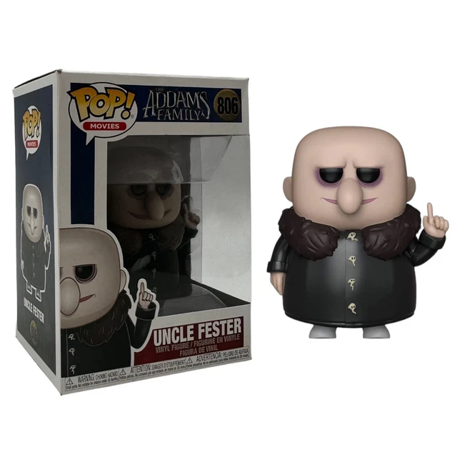 Funko Pop! Movies The Addams Family Uncle Fester #806 Vinyl Toy Figure ***READ