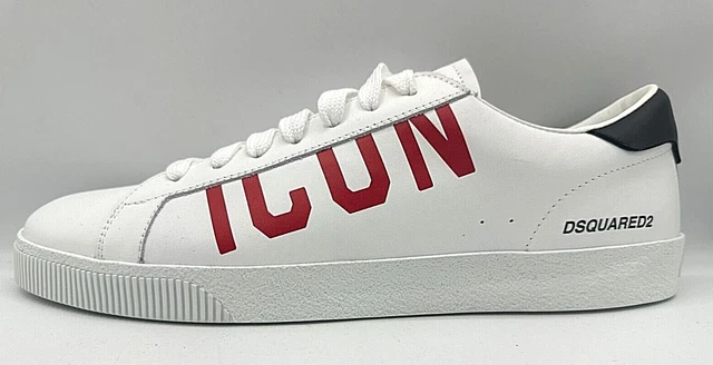 SNEAKERS UOMO DSQUARED2 Snm0188 White Nuova Collezione 2023 24 EUR