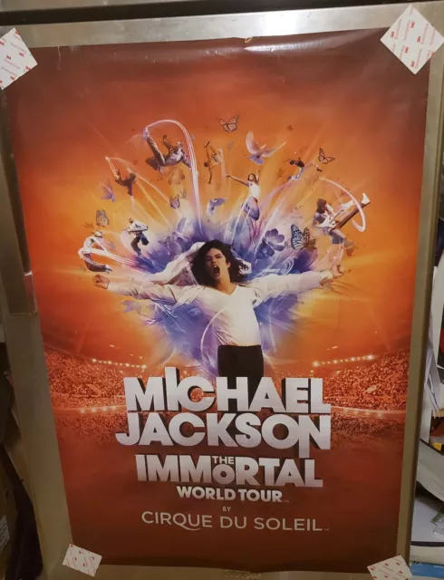 Michael Jackson The Immortal World Tour By Cirque Du Soleil 2011 Poster. 24x36.