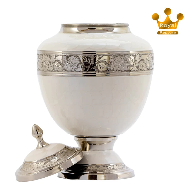 Royal Rapture barattolo per adulti URN per ceneri funerale cremazione memoriale 10" grande