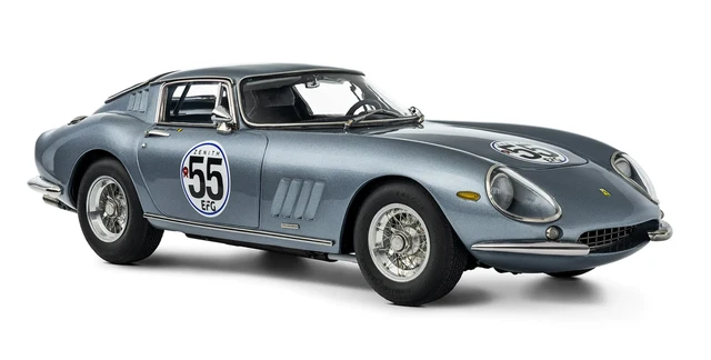 Kit Modèle Réduit Ferrari 275 GTB Bleu - Résine 1/43 - Fabriqué En France - Occasion
