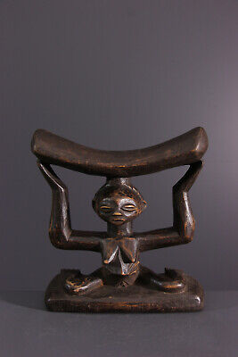 Luba Headrest African Tribal Art Africain Arte Africana Afrikanische Kunst **
