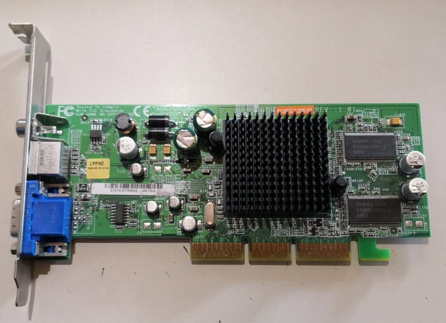Carte Graphique HP RV280SE/128M/HP - AGP 128MB - Sorties VGA Et Vidéo - Occasion