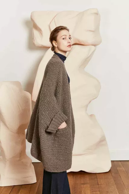 Giacca - Lungo Filati Malou Luce - Pacchetto modello pacchetto maglia con an