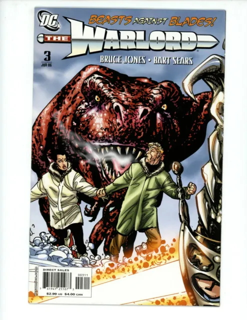 Warlord #3 2006 NM- 2nd Series Bruce Jones Bart Sears Comic Books Comic