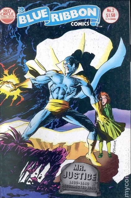Blue Ribbon Comics #2 VF 1983 Stock Image