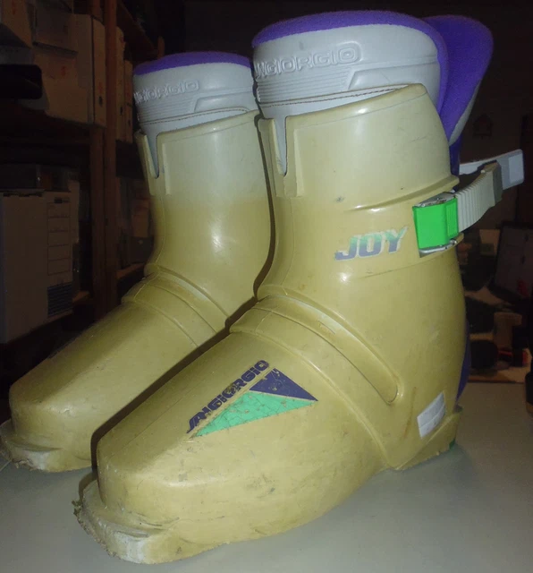 LE TRAPPEUR Chaussures de ski Jeux Olympiques 1968 France