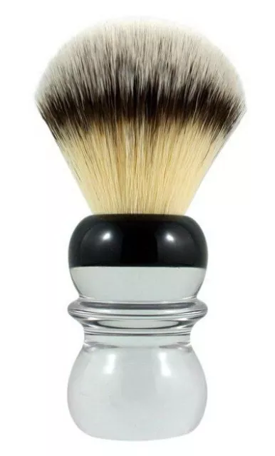 RAZOROCK Brocha BC Silvertip Plissoft Acryl-Griff Extra-Weiches Pelo Artificial