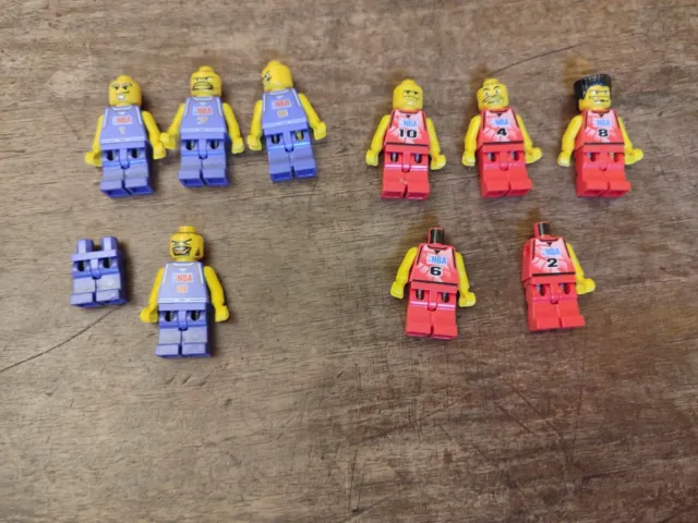 Lego  Lotto  Minifigure Nba Basket  Leggi Bene
