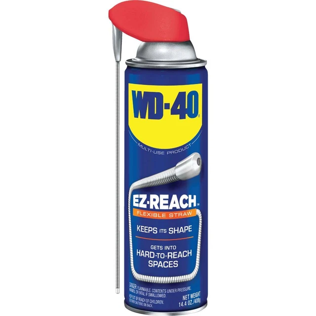 14.4 Oz. Aerosol Multi-Purpose Lubricant with EZ Reach 8 In. Metal Straw