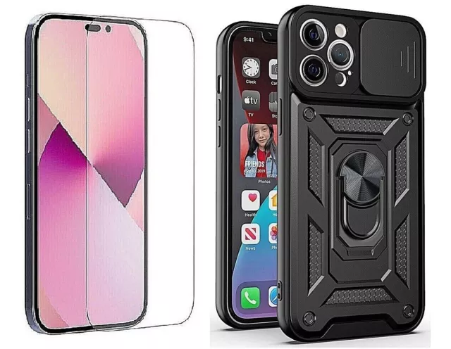 Schutzhülle Cover + Hartglas für IPHONE 15 Plus 14 13 Profi Max Se 2022 2020