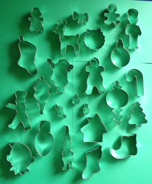 New Tin Christmas Cookie Cutters