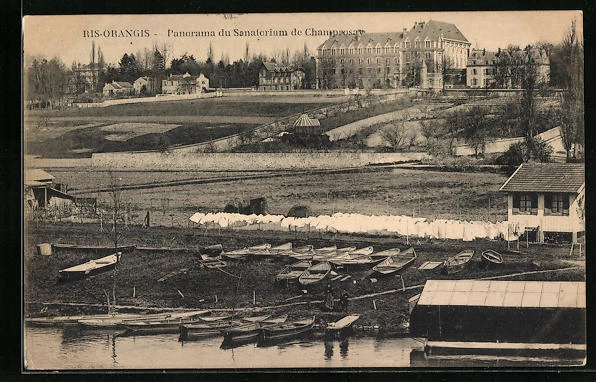 CPA Ris-Orangis, general view of the Champrosay Sanatorium