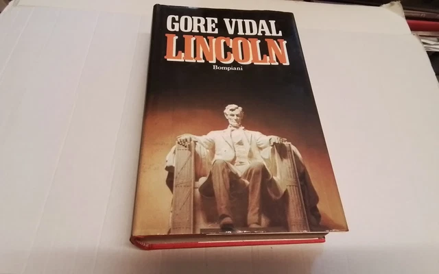 Gore Vidal LINCOLN, 1a ed, Bompiani, 1988, 9mg26