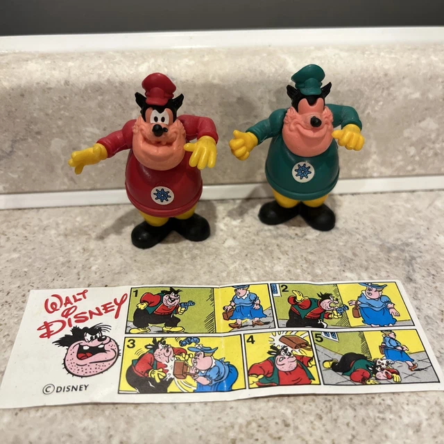 GAMBA DI LEGNO DISNEY COMPONIBILE SORPRESINE KINDER con CARTINA e Variante