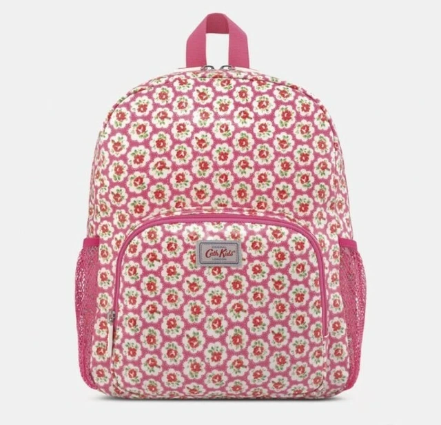 CATH KIDSTON KIDS Large Pink Floral Provence Oilcloth Backpack
