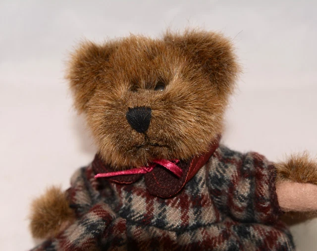RUSS VINTAGE EDITION Lindsey 44704Y Small Brown Bear Soft Plush 6" £12.