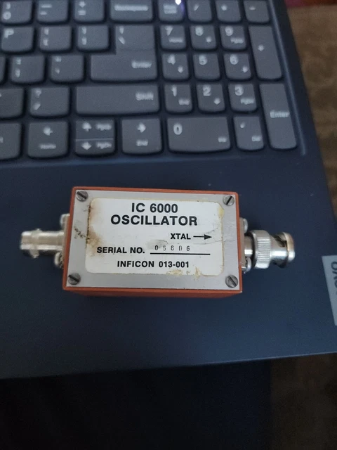 Inficon Leybold Heraeus IPN 013-001  IC 6000 Oscillator Deposition Monitor glue