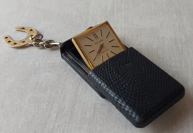 Montre De Poche Mécanique Vintage Avec Chaîne – Boîtier Or – Luxe – Neuf