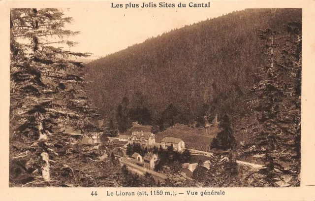 The prettiest sites in Cantal - LE LIORAN - general view -
