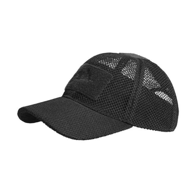 Helikon Tex Tactical Sommer Outdoor Cap Mütze BBC MESH VENT schwarz