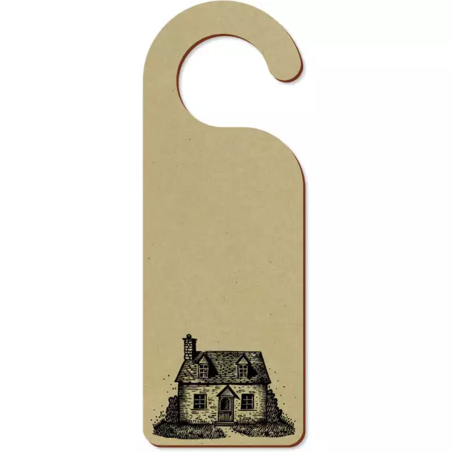 'Country House' 200mm x 72mm Door Hanger / Sign (DH00039458)