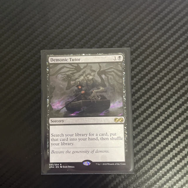 MTG Demonic Tutor The List - Ultimate Masters 093/254 Regular Rare MTG Demonic Tutor The List - Ultimate Masters 093/254 Regular Rare