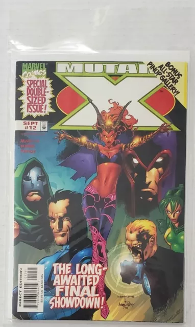 Mutant X Issue 12 Vintage Special Double-Sized  Marvel Comics 1999