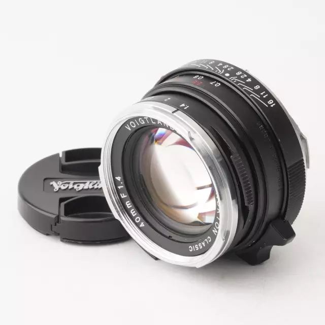 [NEAR MINT] Voigtlander NOKTON classic 40mm f/1.4 MC VM Leica M mount