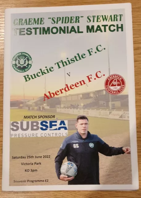 Buckie Th. v Aberdeen Stewart Testimonial 22/23