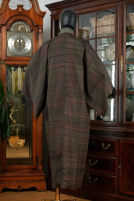 Dear Vanilla Japanese Juban Undergown Men's Kimono Authentic Vintage Japan Mint 8