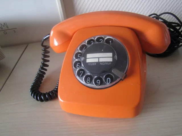 ALTES Post Retro TELEFON 611-2a Wählscheibe  Vintage Nostalgie