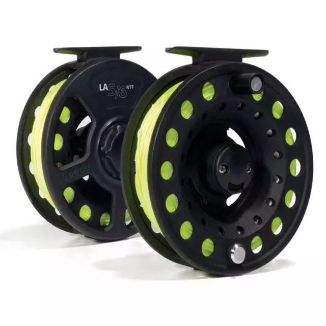 Leeda La Fly Fishing Reel Preloaded With Wf Floating Fly Line And Backing