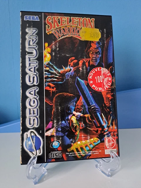 Jeu Sega Saturn PAL Skeleton Warriors - complet