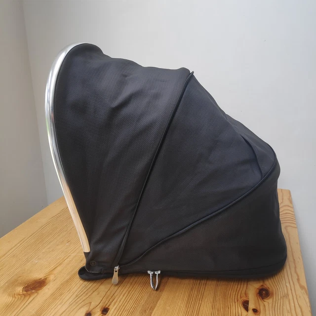 MAMAS AND PAPAS Ocarro BLACK Hood canopy Pram Replacement Part SEE