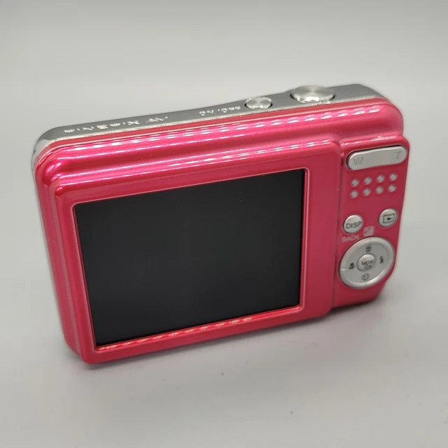 Fujifilm Finepix AV200 14,0 megapixel fotocamera digitale compatta rosa testata 3
