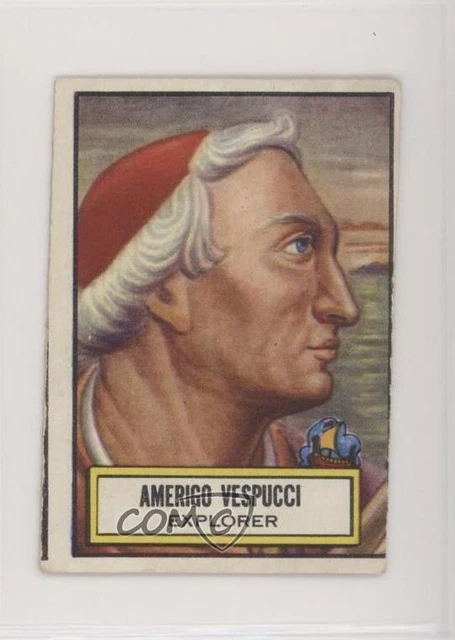 1952 Topps Look 'n See Amerigo Vespucci #118 z6d