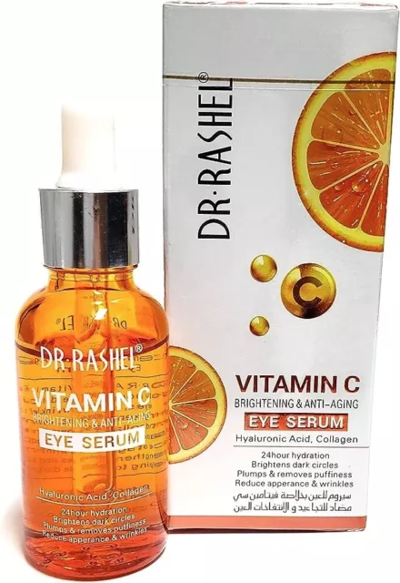 Sérum Visage pour les yeux à la Vitamine C élimine les poches sous les yeux anti