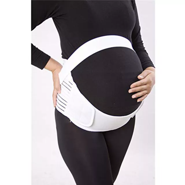 Pregnancy Maternity Belt Lumbar Back Support Waist Band Belly Bump Brace Strap 2