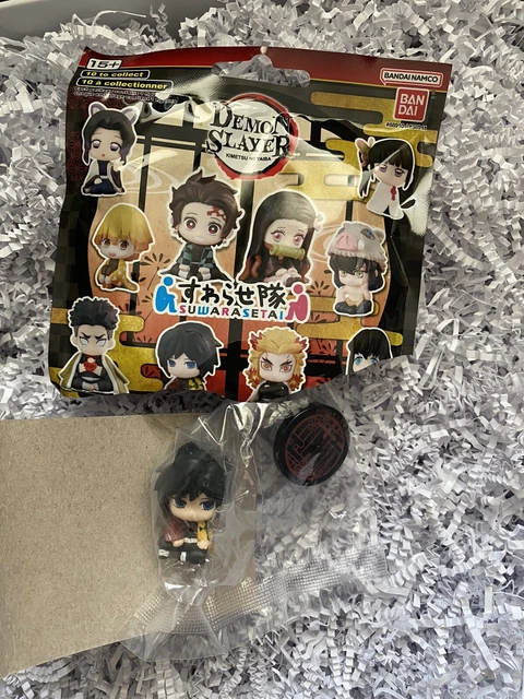 Demon Slayer Kimetsu no Yaiba Suwarasetai GIYU TOMIOKA Mini Figure Anime Toy
