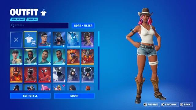 NEW FORTNlTE ACC 90+ SKINS RARE ITEMS PC/PSN COMPATIBLE