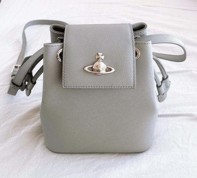 VIVIENNE WESTWOOD PIMLICO Grey Bucket Bag 250.00 PicClick UK
