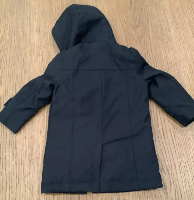 Appaman Boys New Gotham Coat, Size 2T, Dark Blue New With Tags. 3