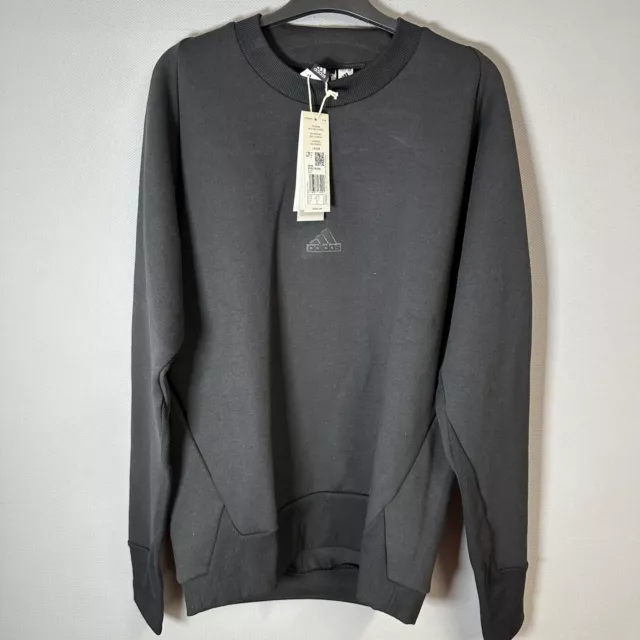 Adidas ZNE Premium Sweatshirt Size XS Mens Black IN5109