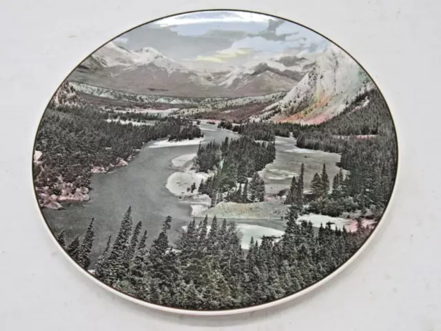 Royal Doulton Bow Valley Banff National Park 10 1/2" Plate Made in England