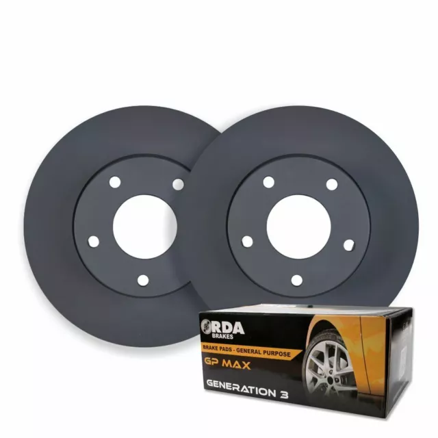 FRONT DISC BRAKE ROTORS+BRAKE PADS for Ford Falcon BF FG 4.0L LPG 2005-11 RDA504