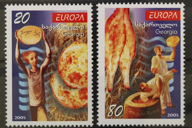 Georgien, MiNr. 480-481, postfrisch / MNH - 654411