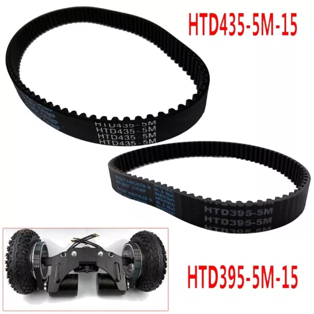 Versatile 15mm Replacement Belt for Electric Skateboard Conversion Kit